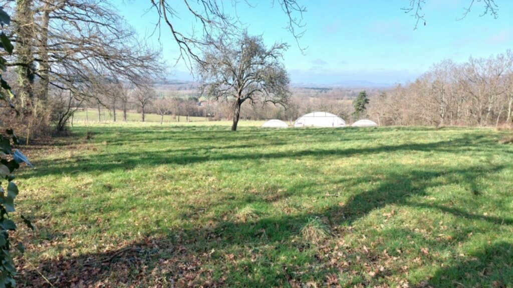 photo du terrain de maraichage